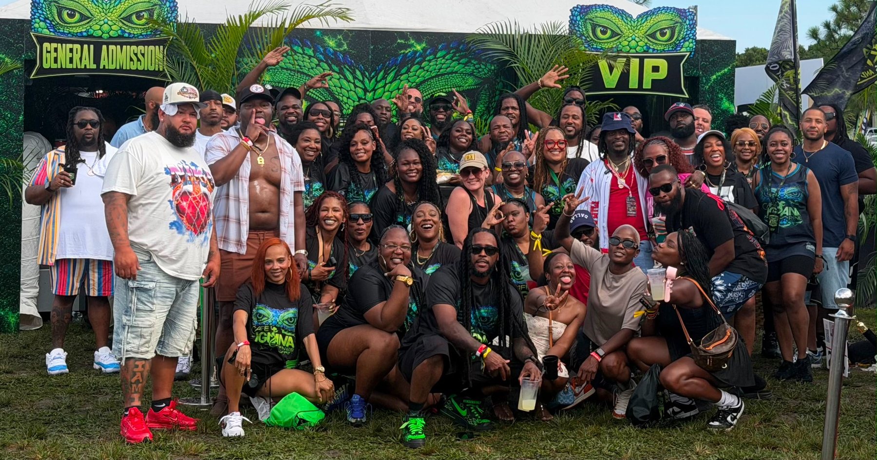 Miramar High School Class of 2006 group photo at the 2026 All-Alumni Picnic