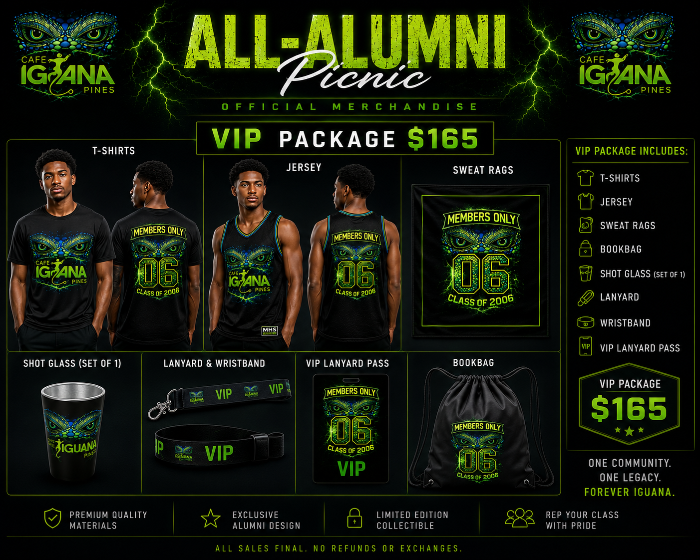 Official VIP Picnic Merchandise